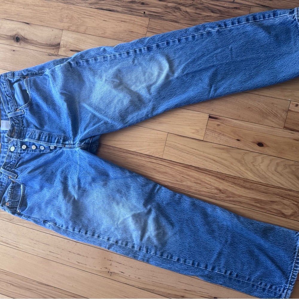 Levi's Blue Straight Jeans Classic Denim 501’s